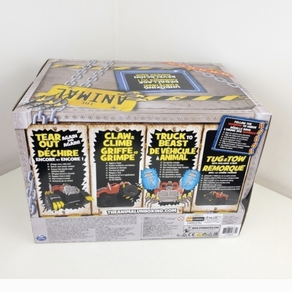 The Animal Unboxing Lights and Sounds Toy Truck - Picture 10 of 13